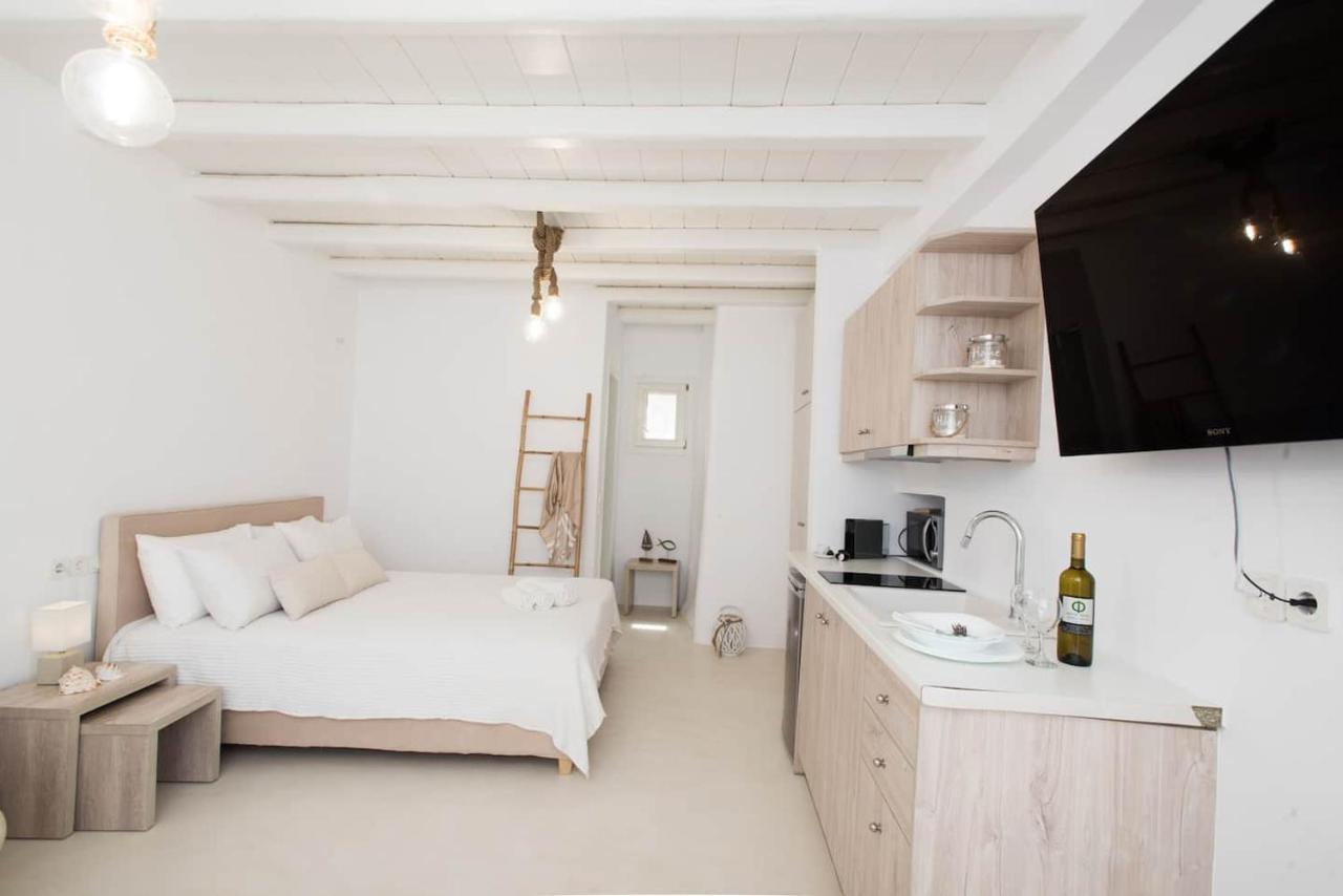 Apartamento Gorgeous Studio In Cycladic Architecture Overlooking The Aegean Houlakia (Mykonos)